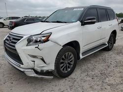 Salvage cars for sale at Houston, TX auction: 2018 Lexus GX 460