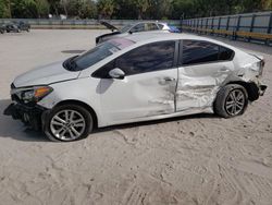 Salvage cars for sale from Copart Fort Pierce, FL: 2014 KIA Forte LX