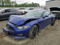 Salvage cars for sale from Copart Spartanburg, SC: 2015 Ford Mustang