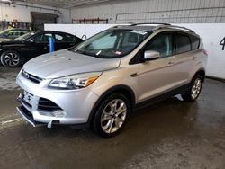 Salvage cars for sale from Copart Candia, NH: 2014 Ford Escape Titanium