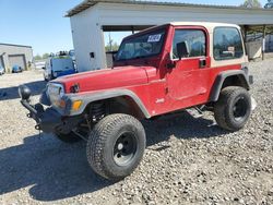 2001 Jeep Wrangler / TJ SE en venta en Memphis, TN