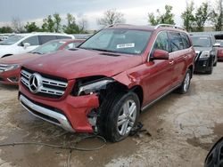 Salvage cars for sale from Copart Bridgeton, MO: 2018 Mercedes-Benz GLS 450 4matic