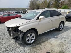 Salvage cars for sale from Copart Concord, NC: 2014 Lexus RX 350