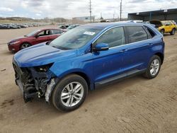 Salvage cars for sale at Colorado Springs, CO auction: 2018 Ford Edge SEL