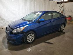Salvage cars for sale at Ebensburg, PA auction: 2016 Hyundai Accent SE