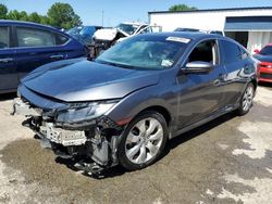 Salvage cars for sale at Shreveport, LA auction: 2021 Honda Civic LX