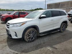 Salvage cars for sale from Copart Fredericksburg, VA: 2019 Toyota Highlander SE