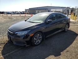 Salvage cars for sale from Copart San Diego, CA: 2016 Honda Civic EX