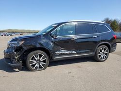 Salvage cars for sale at Brookhaven, NY auction: 2021 Honda Pilot Touring