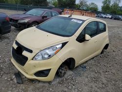 Chevrolet Spark salvage cars for sale: 2014 Chevrolet Spark LS