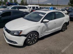 Salvage cars for sale at Rancho Cucamonga, CA auction: 2014 Volkswagen Jetta Hybrid