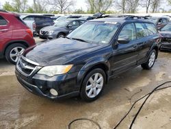 Salvage cars for sale from Copart Bridgeton, MO: 2009 Subaru Outback 2.5I