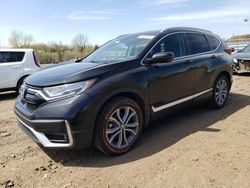 Salvage cars for sale at Columbia Station, OH auction: 2021 Honda CR-V Touring
