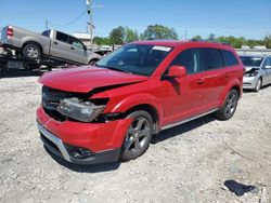 Salvage cars for sale from Copart Montgomery, AL: 2015 Dodge Journey Crossroad