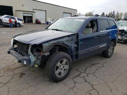 Jeep salvage cars for sale: 2006 Jeep Grand Cherokee Limited