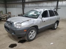 Hyundai salvage cars for sale: 2002 Hyundai Santa FE GL