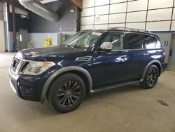 Salvage cars for sale from Copart East Granby, CT: 2017 Nissan Armada Platinum