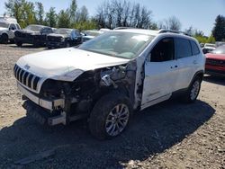 Salvage cars for sale at Portland, OR auction: 2019 Jeep Cherokee Latitude