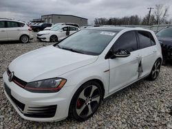 Salvage cars for sale at Wayland, MI auction: 2015 Volkswagen GTI