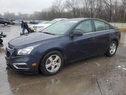 Salvage cars for sale from Copart Ellwood City, PA: 2015 Chevrolet Cruze LT