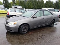 Salvage cars for sale at Arlington, WA auction: 2003 Toyota Camry LE