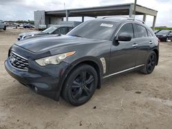 Salvage cars for sale at West Palm Beach, FL auction: 2012 Infiniti FX35
