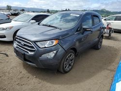 Salvage cars for sale at auction: 2020 Ford Ecosport Titanium