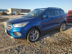 Salvage cars for sale from Copart Kansas City, KS: 2019 Ford Escape SEL