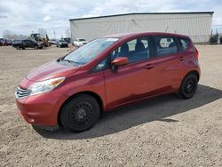Salvage cars for sale at Rocky View County, AB auction: 2016 Nissan Versa Note S