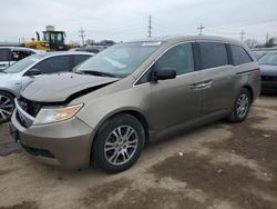 Salvage cars for sale from Copart Chicago Heights, IL: 2013 Honda Odyssey EXL