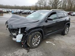 Jeep Grand Cherokee salvage cars for sale: 2021 Jeep Cherokee Latitude LUX