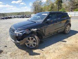 Vehiculos salvage en venta de Copart Concord, NC: 2017 Land Rover Range Rover Evoque SE