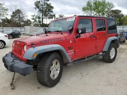 Salvage cars for sale at Hampton, VA auction: 2012 Jeep Wrangler Unlimited Sport