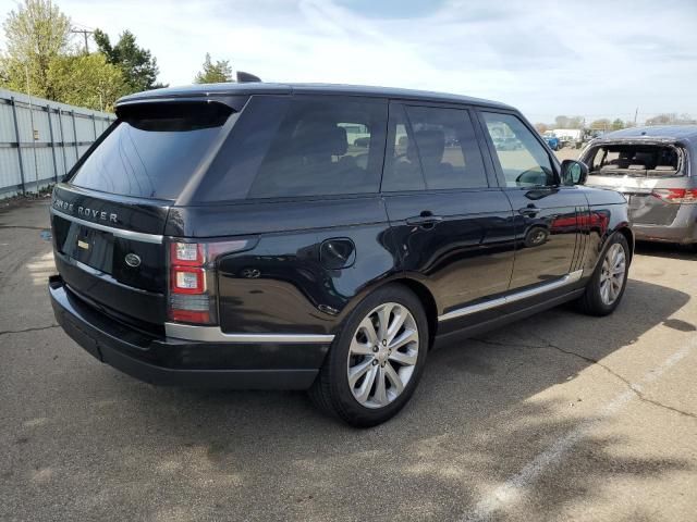 2017 Land Rover Range Rover HSE