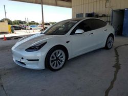 Salvage cars for sale from Copart Homestead, FL: 2022 Tesla Model 3