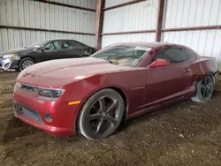 Chevrolet Camaro lt salvage cars for sale: 2015 Chevrolet Camaro LT