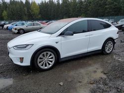 Salvage cars for sale from Copart Graham, WA: 2016 Tesla Model X