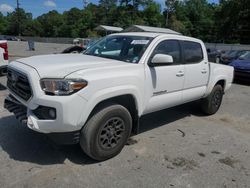 Salvage cars for sale from Copart Savannah, GA: 2018 Toyota Tacoma Double Cab