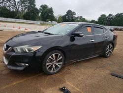 Salvage cars for sale from Copart Longview, TX: 2016 Nissan Maxima 3.5S