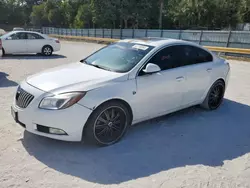 Salvage cars for sale from Copart Fort Pierce, FL: 2011 Buick Regal CXL