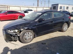 Salvage cars for sale at Los Angeles, CA auction: 2018 Hyundai Elantra SE