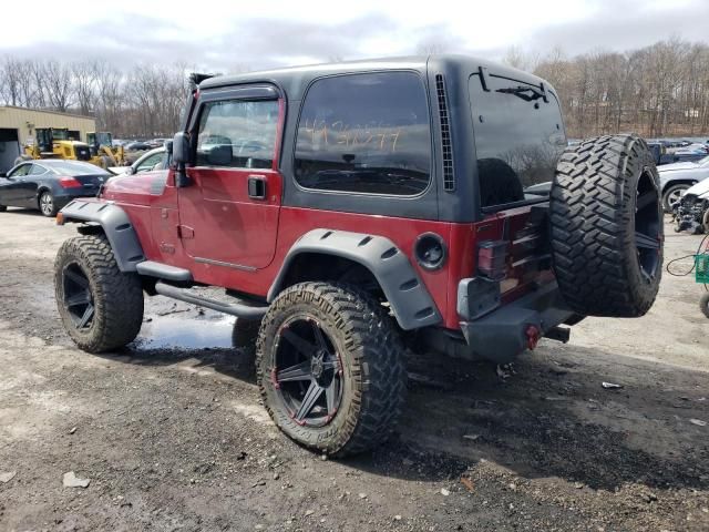 1999 Jeep Wrangler / TJ SE