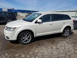 Salvage cars for sale at Woodhaven, MI auction: 2019 Dodge Journey GT