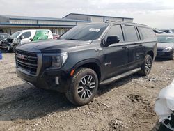 Salvage cars for sale at Earlington, KY auction: 2021 GMC Yukon XL K1500 AT4