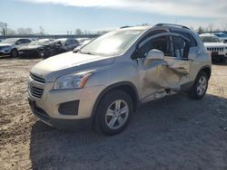 Salvage cars for sale from Copart Central Square, NY: 2016 Chevrolet Trax 1LT