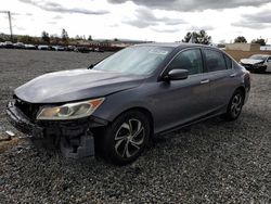 Salvage cars for sale from Copart Mentone, CA: 2016 Honda Accord LX