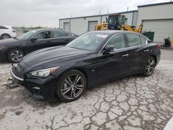 Salvage cars for sale at Kansas City, KS auction: 2014 Infiniti Q50 Base