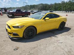 Salvage cars for sale at Greenwell Springs, LA auction: 2016 Ford Mustang GT