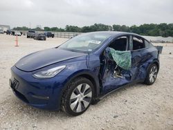 Salvage cars for sale at New Braunfels, TX auction: 2021 Tesla Model Y