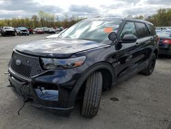 Salvage cars for sale from Copart Ellwood City, PA: 2022 Ford Explorer Police Interceptor